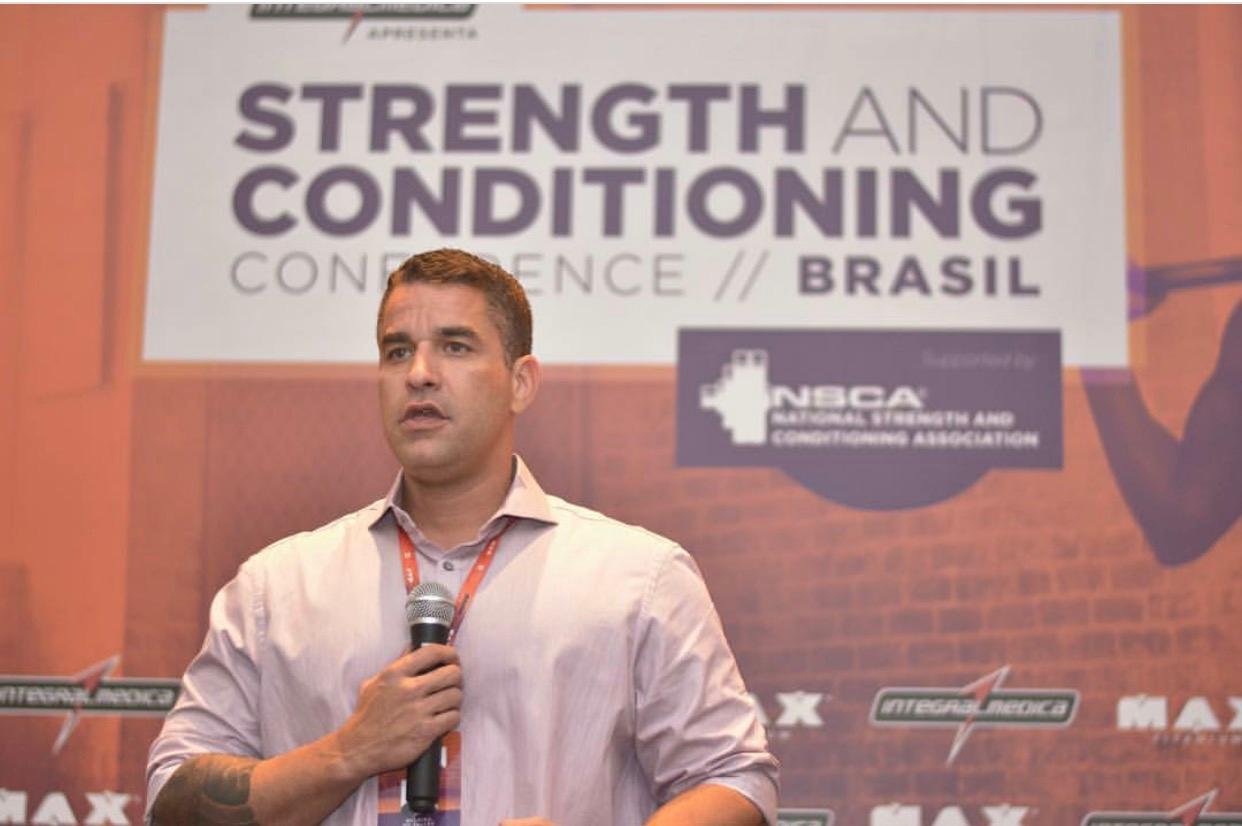 Belmiro de Salles no Strength and Conditioning Conference